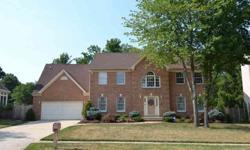 This large model offers 2 story foyer, LR, DR, FR w/FP, kitchen, 1/2 bath, laundry, and rear sunroom on main level. HUGE master suite with sitting room and 3 more BR's on top floor. Finished basement with 5th BR, full bathroom, recreation room, and