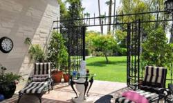 Hidden jewel in desirable location of Scottsdale North, tucked back around away from Scottsdale Rd. yet close to all upscale amenities Scottsdale has to offer. This charming hideaway is AZ living at its finest for the downsized year round resident or the
