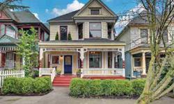 Completely restored & upgraded Victorian with loads of 19th century character. Front & back staircase, 10 ft ceilings, stained glass, and pocket doors. Renovations that are important to you. Stunning chefs kitchen, new mstr ste, dbl pane windows, updated
