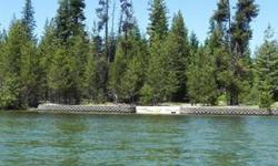 100'of frontage, beautifully level and pristine sandy deeded waterfront lot on the north end of Priest Lake. A full southern orientation and sun filled view. Exposure looking down nearly the entirety of the lake along with easy access to Upper Priest Lake