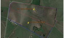 53.55 acre parcel for sale. Currently used for row crops.