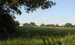 FOR THE PRICE OF A CITY LOT!! If you are looking for a place to build and want on the edge of town, this beautiful, gently rolling nine acres is the perfect spot! This property is fronted on two sides by good county roads, has rural water and electric