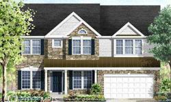 Welcome Home! June Delivery! Stone front w/porch; 4br/3.5ba; 2-car gar; gourmet kitchen; ss appliances; formal living & dining rm w/ butlers pantry; upgraded trim; family room w/ gas FP; oak main staircase; luxurious mater suite w/ tray ceiling, sitting