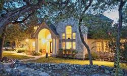 STUNNING NEW LISTING IN RIVER MOUNTAIN RANCH! THIS BEAUTIFUL 4/3.5/3 HILL COUNTRY HOME ON APPROXIMATELY 6.42 ACRES HAS AMAZING SUNSET VIEWS, HOT TUB, GATED ENTRY WITH PAVED DRIVEWAY, LUSH LANDSCAPING, THREE STALL HORSE BARN WITH OFFICE AND TACK ROOM