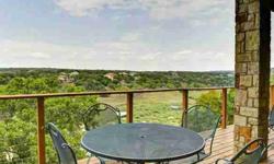 2 year young Contemporary home w/ approx 2 private acres on the waterfront of the Pedernales. 4 car garage w/ 2 car drive thru which converts to large exterior game room, 2 large master suites + 3rd bed or attached garage apartment with separate kitchen,