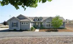 FANTASTIC sweeping Sierra Views this lovely home is situated on 10 acres which takes advantage of the views of the countryside. The beautiful one-story home has been upgraded with granite counters, double ovens-one convection and maple cabinets in the