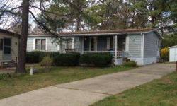 Doublewide with 3 bedrooms and 2 baths and Fireplace. What a great way to retire down the shore. Call Today.