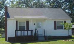 Cute as pie, 2 bedrooms 1 bath. Living room with beautiful hardwood floors and electric fireplace, kitchen w/stove/hood and refrigerator.Newcarpet,wiring,plumbing, double pane windows and doors.Roof 5 years old. Total electric. Heat pump. Home sits on