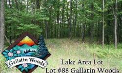Lot #88 Treetop Way, .42 acre wooded lot situtated in the Lake Area community of Gallatin woods. Ready to Build lot just minutes to Deep Creek Lake activities. Listing agent and office