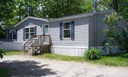 Like the idea of a manufactured home, but don't like the idea of paying park rent? This 3 bedroom double wide might be just the right fit for you. Floor plan features large living room, master bedroom with bath and a roomy eat-in kitchen. Home comes fully