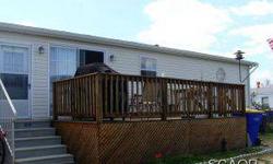 Great summer home or full time resident at the beach. This 3 bedroom 2 bath home features split bedroom design, large kitchen with center island and eating area, plus a separate dining room. Large deck across back of house. Located in Bay City on Rehoboth