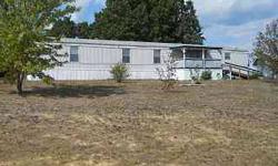 Nice 3 bedroom 2 bath 16x76 mobile home on 3 acres just a short distance from town.Listing originally posted at http