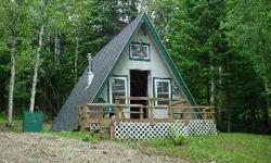 107 SANDY RIVER PLANTATION. Charming & affordable A-frame Mountain retreat! This distinctive style camp sits on a 1/2 acre well landscaped lot. Small loft, living & kitchen area, composting toilet, well, and low taxes makes this a perfect sportsman s