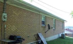 Cute brick and vinyl ranch. t also would make a good rental. Currently rented for $350.
Listing originally posted at http
