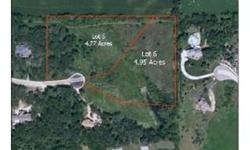 10 ACRES - 2 BUILDABLE LOTS OFFERING PRIVACY AT THE END OF A CUL-DE-SAC. LOT 5 IS PARTIALLY WOODED WITH A GENTLE ROLL THAT WOULD ALLOW A WALKOUT BASEMENT. LOT 6 HAS A PRIVATE POND. HORSES ARE ALLOWED AND THERE IS ACCESS TO MILES OF RIDING TRAILS. COME