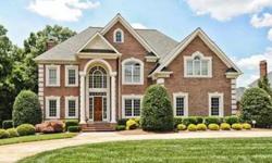Grand custom brick home w/circular drive & exceptional attention to detail. Dramatic 2 story Great Rm w/built in entertainment & fireplace. Elegant Formals. Chef's kitchen w/island/breakfast bar & sunfilled Breakfast. Expansive Bonus/Office on main.