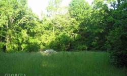 24.6 wooded acres with stream, trails and areas to build a home, dig a pond, farm, or place food plots for hunting.