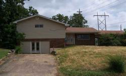 This property sits on a large corner lot with some shade trees. Four bedrooms and 2.5 baths. Master bath has whirlpool bath. Large kitchen with a cook top and island. Lots of room for a growing family. This is a HUD owned property being sold as is with a