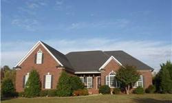 Magnificent custom built home on 3 acres! All brick w/ exquisite craftsmanship throughout. Gourmet kitchen w/ granite counters& lots of cabinet space. Spacious master suite on main floor w/ lighted tray ceiling & fireplace. Luxurious master bath w Jacuzzi
