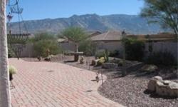Popular expanded Laredo with gorgeous mountain views! Split BR plan. Backs to common area. Walk to Desert View Theatre, fitness, pool area, ballpark & and dog park. Enter thru beautiful, large front courtyard with pavers & fountain. 3 sola tubes. Ceiling