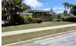 REMENCENT OF FRANK LLYOD WRIGHT ARCHITCTURE. Contemporary home built in 1962, very well maintained. Double/corner lot 126 x 120 in Palma Vista subdivision, South Tampa. 2 bedrooms, 2 baths 1802 Ht. Sq. Ft. with a total of 4227 Total Sq. Ft. Immense ou