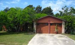 Great buy! Three bedroom, two bath, woodburning fireplace, huge yard with covered patio and great trees! This house needs work and is being sold "As Is". Nueces County Appraisal District has this assessed at $110,890.