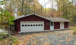 This 2 Bedroom, 2.5 Bath Ranch home is situated on a 2+ acre wooded lot in a quiet country setting. You will enjoy your privacy while enjoying the local wildlife from this 1500 sq foot home. Features of this home include a vaulted ceiling in the living