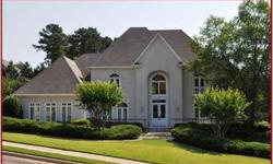 This 2-story custom masonry stucco home features 6 bedrooms, 5-1/2 bathrooms and is located in the Southlake neighborhood in the Hoover / North Shelby County area in Birmingham, AL. Unbelievable amount of space in this elegant open floor plan with