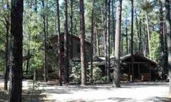 One of the largest lots in White Mountain Summer Homes. Charming Cabin. Custom new cabin combined with the charm of old. Great for a large family.Awesome lot. Great location in the heart of White Mountain Summer Homes. Two story. Two master bedrooms plus