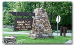 G-928 Live life to the fullest it Cacapon South. Voted West Virginias finest retirement community. Accross from the Cacapon State Park, for Golfing, swimming, fishing, hiking, horseback riding, paddle boating and more. Build your dream home now.
Listing