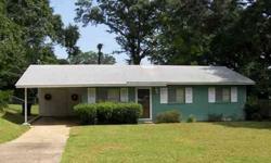 ATTENTION INVESTORS, STUDENTS, FIRST-TIME HOME BUYERS AND THOSE CONSIDERING DOWN SIZING! GREAT PROPERTY AND MOVE-IN READY! Great location near Tallahassee Community College, Florida State Univ., FAMU, and government offices. This 3 bedroom, 1 bath home