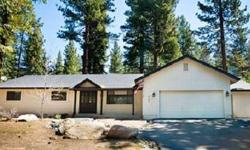 Rare single level home on the Eastern Slope. Great room floor plan with large master suite. Master has two walk-in closets and large en-suite bathroom. Skylights, fenced yard, landscaped, laundry room, potting room off garage. Defensible space is done.