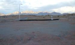 Lot #21, 1/4 acre, with all three walls included. Beautiful view of Organ Mt. Call (575) 621-2332 or e-mail inquiries