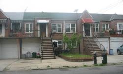2-Family brick house for sale in prime Sheepshead Bay location; 2-bedroom over 1-bedroom over full finished basement with separate entrance, absolutely move in condition backyard, garage, private driveway. This house could be sold as a package deal with