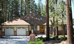 RARE OFFERING IN ONE OF THE MOST PRESTIGIOUS NEIGHBORHOODS IN BIG BEAR. THIS GORGEOUS SINGLE LEVEL HOME BOASTS A FORMAL DINING ROOM, LIVING ROOM, FAMILY ROOM AND A GRAND MASTER SUITE. DETACHED STUDIO GUEST HOUSE WITH A KITCHENETTE AND FULL BATH. LARGE