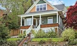 Wonderfully remodeled Classic 1906 Craftsman, all the character with a face lift. 4 BR, 1 non-conforming w/o closet. DR can host holiday meals. Fir floors thru LR, DR and Office. KIT is Chef driven