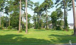 AWESOME Custom Homesite in Beautiful Brunswick Plantation & Golf Resort. This lot allows for YOUR CHOICE of Builder and Floorplan subject to the Arch's. Minimum 2000 square feet in this section. You must walk back to the rear of this homesite to