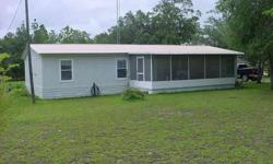 Everything is ready in your new home. Built in 1991 this well maintained Doublewide manufactured home will appeal to the entire family. Large kitchen addition has new vinyl flooring and loads of cabinets and countertop space. Over 1,500 sq. ft. of living
