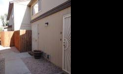 CASH OFFERS ONLY. FANTASTIC SCOTTSDALE LOCATIONCHARMING 2 BEDROOM 1.5 BATH TWO-LEVEL TOWN HOME WITH PATIO!!! EXTREMELY CLEAN AND MOVE-IN READY, RECENTLY UPDATED WITH NEW TWO-TONE PAINT THROUGHOUT, NEW NEUTRAL CARPET, STAINLESS STEEL APPLIANCES!!! LIGHT