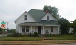 MAIN STREET CHARMER IN NEED OF UPDATES AND LOVE. METAL ROOF '07. ESTATE TO BE SOLD IN AS-IS CONDITION. UNFINISHED ATTIC SPACE; OIL SPACE HEATER. FRONT PORCH; CARPORT.ESTATE TO BE SOLD IN AS-IS CONDITION-SELLER CAN MAKE NO REPAIR.
Listing originally posted