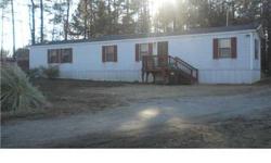 Is set up on 3.26 acres of land with another mobile home on land also. Makes perfect 1st time buyer or fixer up.