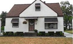 Pride of ownership, curb appeal, well maintained, move in condition - truly the best description for this cape cod! Jennifer Allen is showing this 3 bedrooms / 1 bathroom property in Garfield Heights, OH.Listing originally posted at http