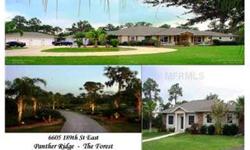 Possible Lease-Purchase or Owner Finance!! Your own piece of paradise as you enter the palmtree lined and uplit paved driveway winding arounding the acre+ pond to the main and guest homes. Luscious fauxes enhance the foyer, living rm, kitchen, brk rm &a
