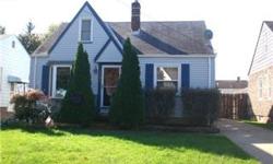 Bedrooms: 3
Full Bathrooms: 1
Half Bathrooms: 0
Lot Size: 0.1 acres
Type: Single Family Home
County: Cuyahoga
Year Built: 1950
Status: --
Subdivision: --
Area: --
Zoning: Description: Residential
Community Details: Homeowner Association(HOA) : No
Taxes:
