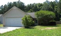 Great Ranch style home 3 Beds two bathrooms. Living room with fireplace. Nice home you'll love it. Fenced in Back Yard. Big front yard too! HUD Homestore dot com for availabiltyMark Myers is showing 3030 Amber Court in Monroe, GA which has 3 bedrooms / 2
