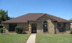 Spacious 3 beds, two bathrooms home with wood laminate flooring and brick fireplace with gas starter in the family room. Karen Richards has this 3 bedrooms / 2 bathroom property available at 1208 Irene Dr in Mesquite, TX for $66000.00. Please call (972)