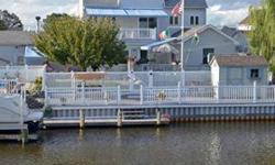 Fabulous Contemporary Shore House on a Lagoon! Impressively Renovated and Expanded in 2004! 4/5 BR, 3 BA! Open Floor Plan,Custom Designed Kitchen,MBR on 1st Floor,Florida Room,FR w/Marble FP,Large Sitting Area/Office,Cozy Sunlit Hobby Room,HUGE BONUS