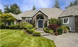 Relax & Unwind in this Stylish & Elegant Designer Home in Snohomish. Impeccably maintained home with so many upgrades Built in Refrigerator, French Doors in Kitchen and Master Bedroom, 2 Fireplaces, Marble in Master Bath with Jetted Tub, Walk in Pantry,
