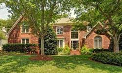Meticulously maintained full brick has main level MBR plus 3 additional BR's & large bonus room upstairs. Updated kitchen w/granite, tile backsplash and high-end appliances overlooks large breakfast room, sunroom and den w/coffered ceiling and gas log