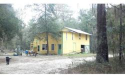 2 bedroom 1 bath wood frame home on approximately a quarter acre of land. Wood frame home built in 1930. Nearby to Suwannee River, very secluded area. Owner financing available. 5% interest rate @ 20% down payment. 5% interest rate @ 30% down payment.